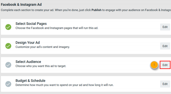 choosing your facebook ad audience