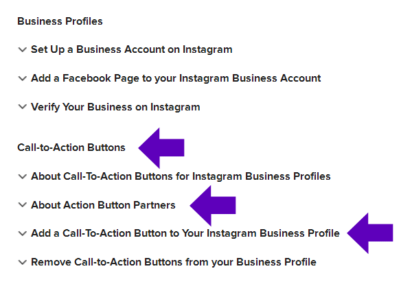 Setting Up Appointments/Booking on Instagram through Call-to-Action Buttons