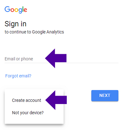 How to Sign up For Google Analytics