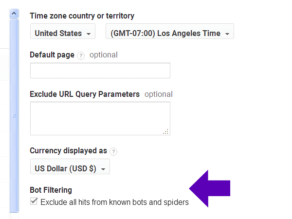 Using Google Analytics to Block Spam Referrer Traffic