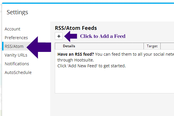 Your RSS Feed on Hootsuite