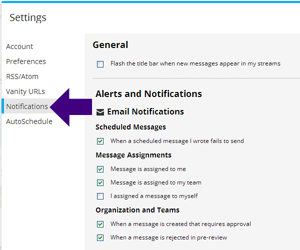 Setting Up Notifications with Hootsuite