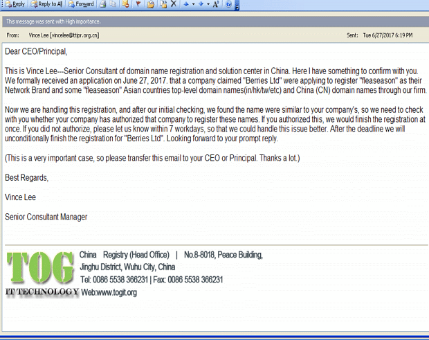 Scam Email From China Images, Photos, Reviews