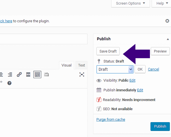 how to schedule posts in wordpress