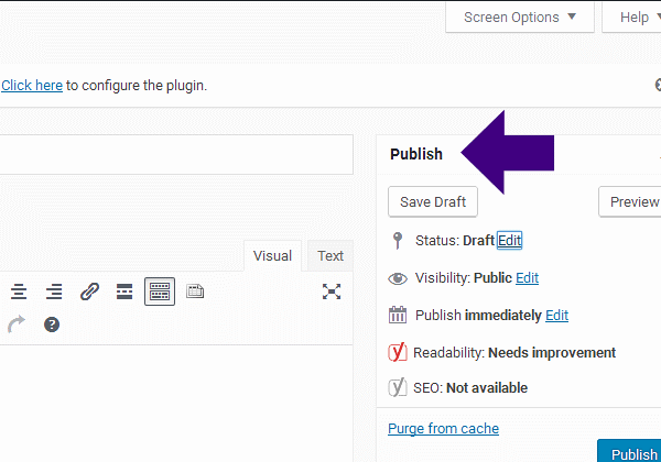 scheduling posts in wordpress