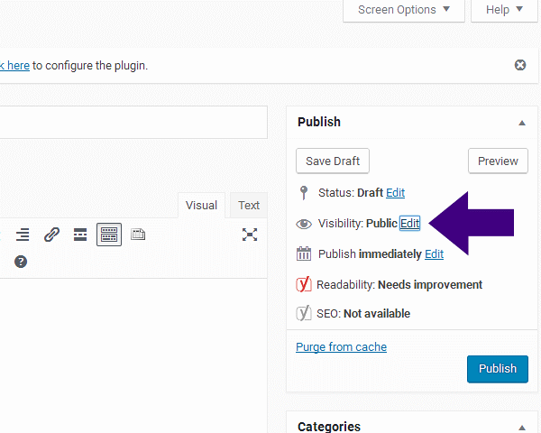 how schedule wordpress posts