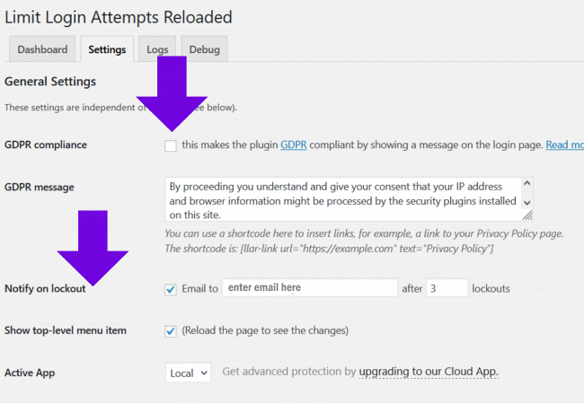 wordpress plugin limit login attempts reloaded