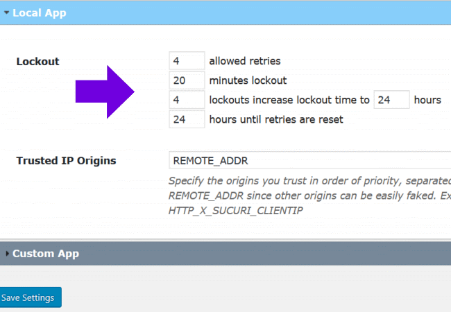 limit wordpress login attempts