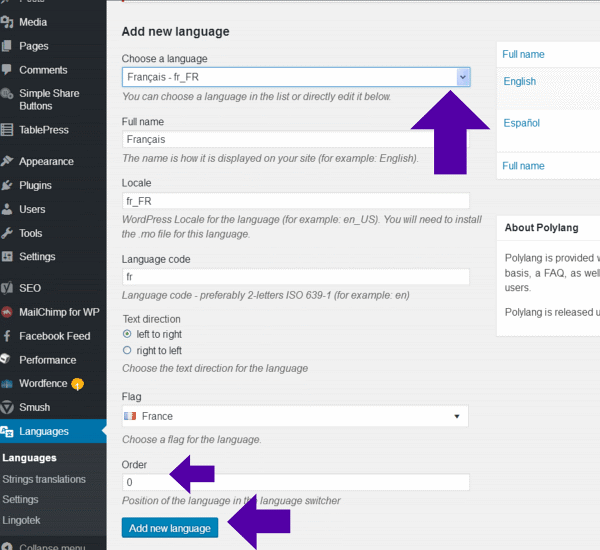 Website Translation Plugins for Wordpress