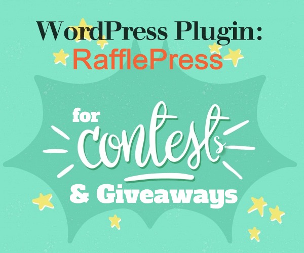 Wordpress Plugin: RafflePress