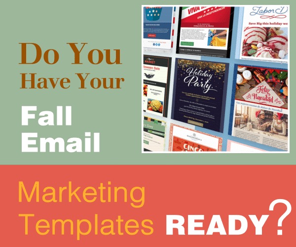 Do You Have Your Fall Email Marketing Templates Ready?