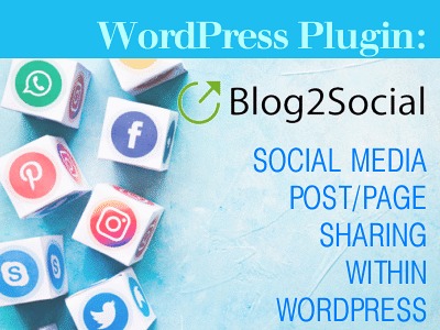WordPress Plugin: Blog2Social