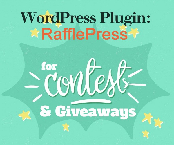 Wordpress Plugin: RafflePress