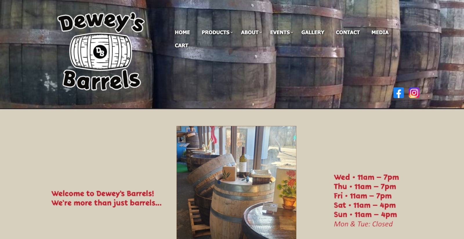 Dewey's Barrels